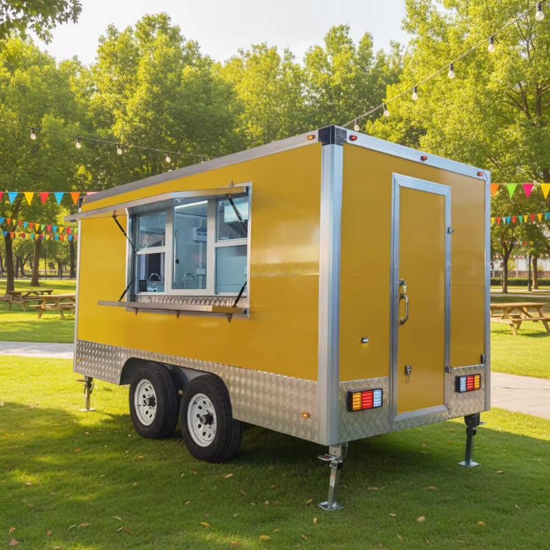 Coffee Van Equipment - Wózki gastronomiczne, food truck, mały hamburgerowy