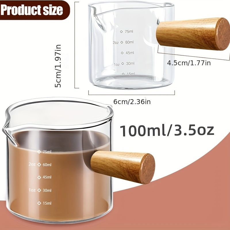 Podwójna wylewka do nalewania  – Espresso Shot Glass recenzja i cena